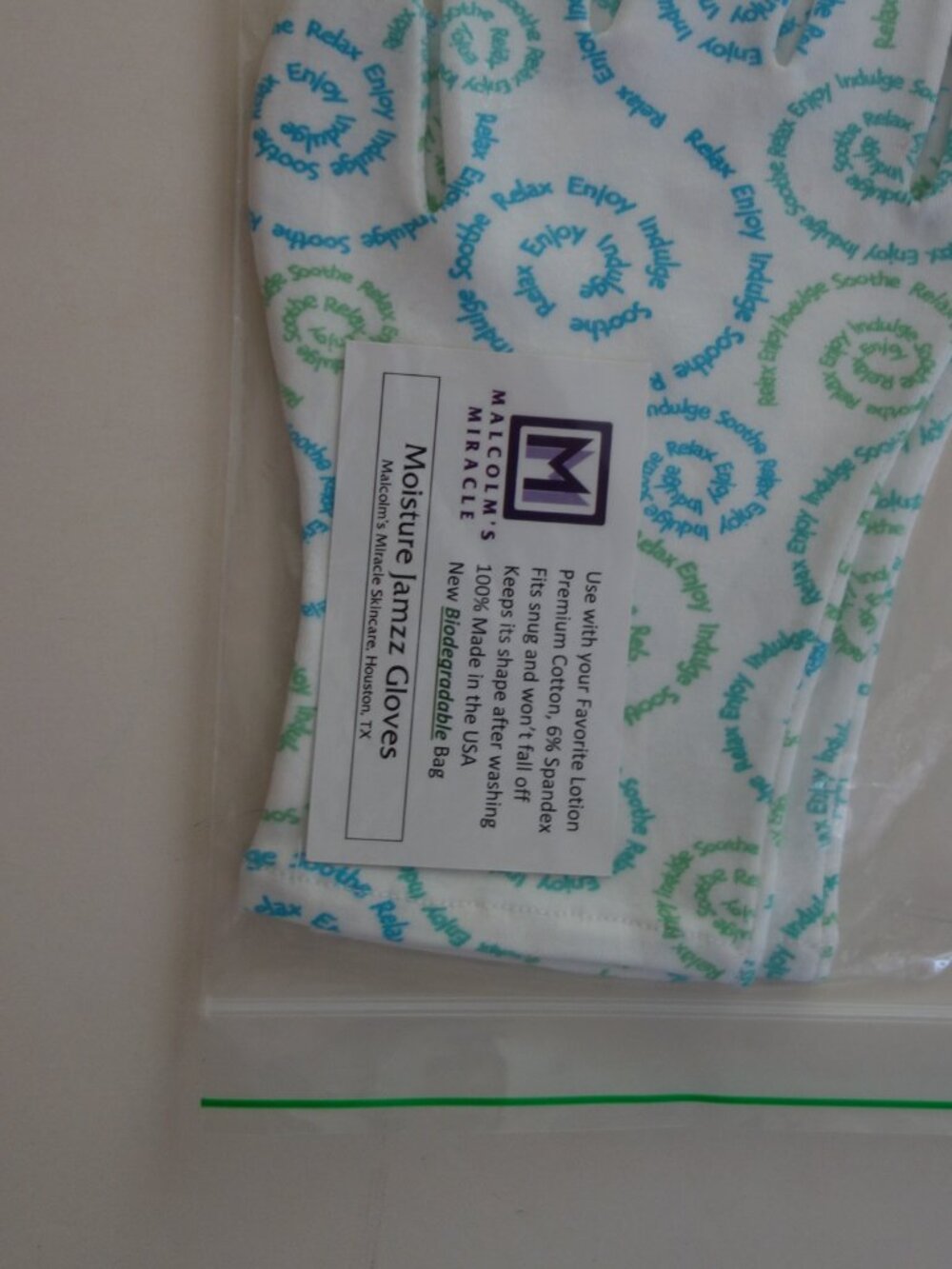 Moisture Jamzz Gloves MALCOLM'S MIRACLE 100% MADE IN USA